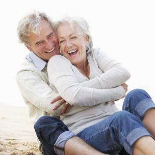 Traumatic Injuries--Picture with Elderly Couple